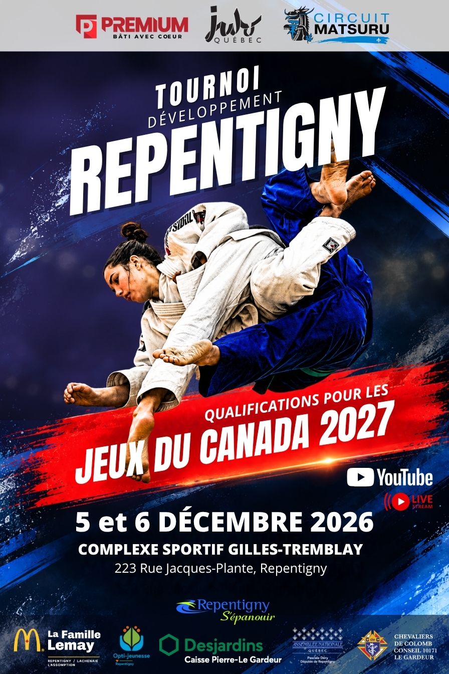 Tournoi développement de Repentigny 2026 - Sélection U19 pour les Jeux du Canada 2027